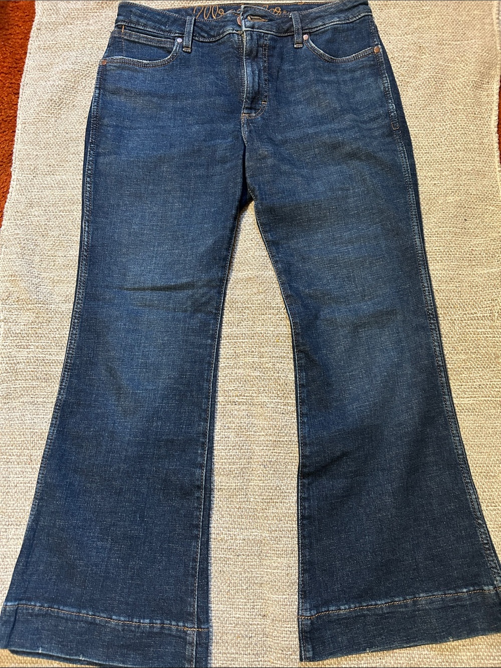 Women’s Wrangler Dark Blue trouser Jeans
